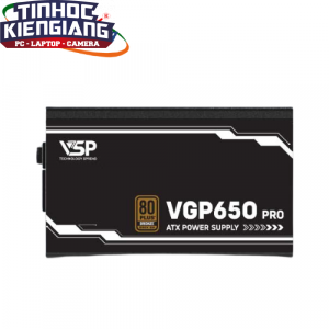 NGUỒN MÁY TÍNH VSP VGP650BRU PRO - 80PLUS BRONZE 230V EU