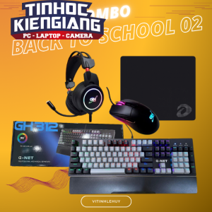Combo Khuyến Mãi Back To School (Màu Đen)