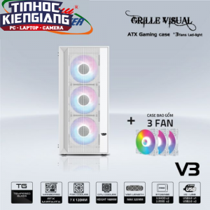 VỎ CASE MÁY TÍNH VSP V3 (TRẮNG)