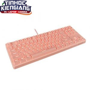 Bàn phím chơi game cơ E-DRA EK387L - Pink (Blue Switch, Brown Switch, Red Switch)