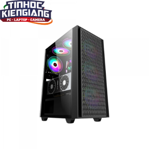Vỏ máy tính PATRIOT PG359 (Kèm 03 Fan RGB, hông cường lực, ATX)