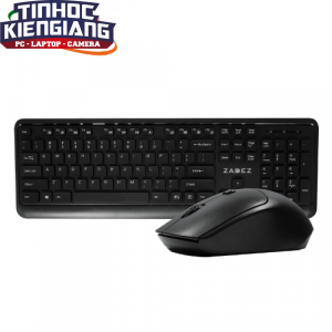 Bộ bàn phím chuột quang không dây Zadez ZMK-333