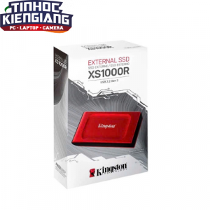 Ổ cứng di động SSD 1TB Kingston XS1000R Red