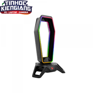 Đế treo tai nghe RGB kiêm Soundcard 7-1 Zadez ZHS-702G