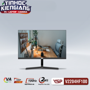 Màn hình LCD 22INCH VSP V2204HF100 Full HD, VA, 100Hz, 2ms, Đen