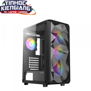 Vỏ case Antec AX83 RGB (e-ATX/Màu đen/3 Fan)