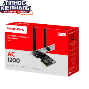 Card mạng PCIe Wi-Fi MERCUSYS MA30E Bluetooth AC1200