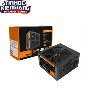 Nguồn máy tính AIGO MODEL GP550 CÔNG SUẤT 550W, APFC, 80 PLUS BRONZE