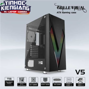 Vỏ máy tính VSP V5 Đen