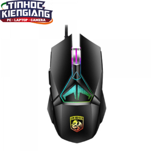 Chuột Máy Tính Gaming Có Dây Deiog A5 (Đen/Xám)