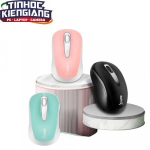 Chuột Máy Tính Không Dây Deiog Q2 (Đen/Xanh/Hồng)