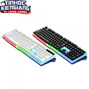 Bàn Phím Cơ LED Deiog DY-M707 (Đen/Trắng)