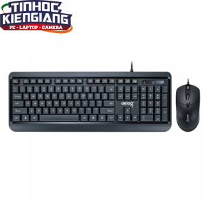 Combo Bàn Phím Chuột Có Dây Deiog DY-817S Văn Phòng