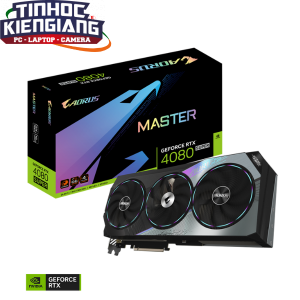 Card màn hình GIGABYTE AORUS GeForce RTX 4080 SUPER MASTER 16G (GV-N408SAORUS M-16GD)