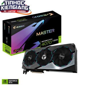 Card màn hình GIGABYTE AORUS GeForce RTX 4070Ti SUPER MASTER 16G (GV-N407TSAORUS-M-16GD)