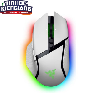 Chuột gaming không dây Razer Basilisk V3 Pro 35K - White (RZ01-05240200-R3A1)