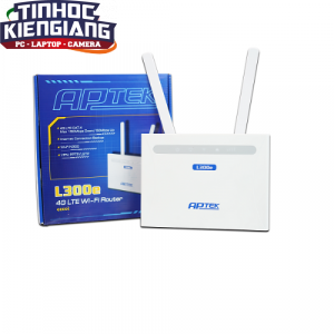 Thiết bị mạng - Router Wifi APTEK L300e - Router 4G/LTE WiFi chuẩn N 300Mbps