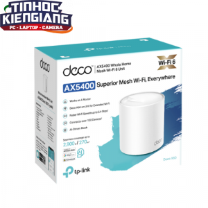Thiết bị mạng - Router Wifi Mesh TP-Link Deco X60 1-pack WIFI 6 AX5400Mbps