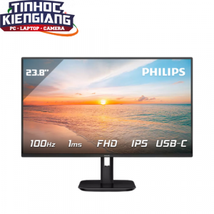 Màn hình LCD Philips 24E1N1300A (23.8 Inch/FHD/IPS/100Hz/1ms/USB-C)