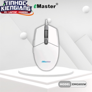 Chuột Có Dây Emaster EMG801W (Màu trắng)