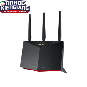 Bộ Phát Wifi 6 Asus RT-AX86U Pro (Chuẩn AX/ AX5700Mbps/ 3 Ăng-ten Ngoài/ Wifi Mesh/ Dưới 80 User)