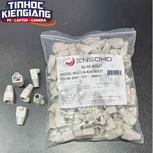 Đầu bọc mạng ENSOHO RJ-45 Cat5/Cat6 100 cái/túi (EN-RJ45BOOT)