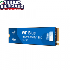 Ổ Cứng SSD WD Blue SN5000 4TB NVMe PCIe Gen4 x4 (WDS400T4B0E)