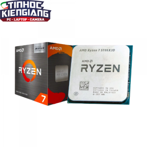 CPU AMD Ryzen 7 5700X3D | 3.0GHz up to 4.1 GHz, 8 Cores 16 Threads, AM4