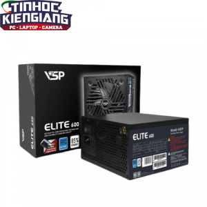 Nguồn Máy Tính VSP Elite Active PFC V600P - Đen | 600W, ATX