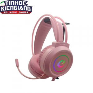 Tai Nghe Gaming JRS 7.1 USB (Pink)