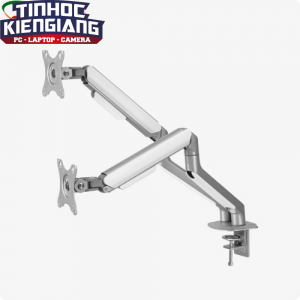 Giá Đỡ Màn Hình HumanMotion T6Pro-2-White