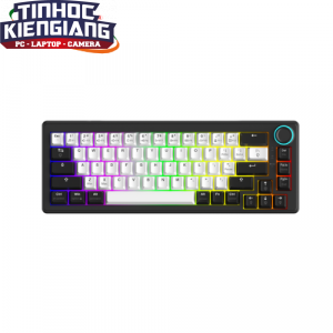 Bàn Phím Cơ DareU EK65s White Black PBT Dream Switch