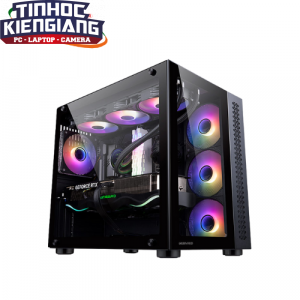 Vỏ Máy Tính Golden Field Window 360 Black