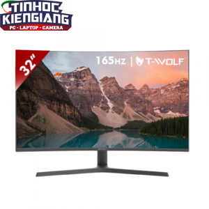 Màn hình T-Wolf 32inch TW-C32VFHD165 VA FullHD (/DP/USB/HDMI/165Hz)