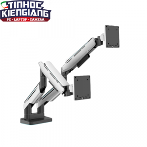 Giá Đỡ Màn Hình Human Motion T9 Pro II Dual White