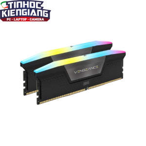 Ram Máy Tính Corsair VENGEANCE RGB 32GB (2x16GB) DDR5 bus 6000MHz Black (CMH32GX5M2E6000C36)