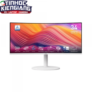 MSI Modern MD342CQPW – 34 inch UWQHD VA | 120Hz | 1ms | USB Type-C | Curved Monitor