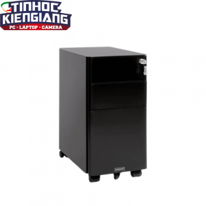 Tủ tài liệu thép di động HyperWork Ivy Slim HPW-MC02-BLK Black