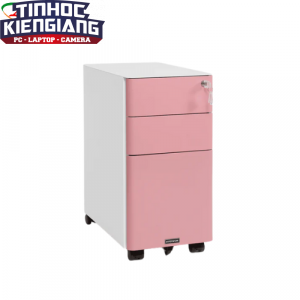 Tủ tài liệu thép di động HyperWork Ivy Slim HPW-MC02-PNK Pink