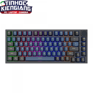 Bàn phím chơi game cơ EDRA EK375V2 - Alpha (Black + Blue)