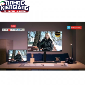 Màn Hình Máy Tính NPC MD270L Phẳng Chính hãng (VA - HDMI, DP, Type-C, 1920x1080, 165Hz)