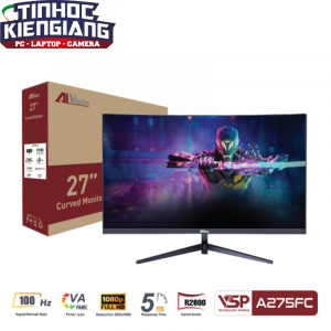 Màn Hình Cong AIVISION A275FC (27inch | FHD | VA | 100Hz | 5ms) - Black