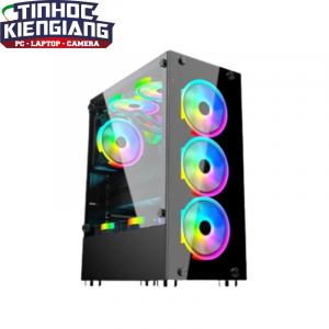 Vỏ Case CPC-G325 Kèm 3 Fan LED