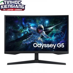 Màn hình SAMSUNG ODYSSEY G5 G55C LS27CG552EEXXV (27 inch/QHD/VA/165Hz/1ms/Cong)