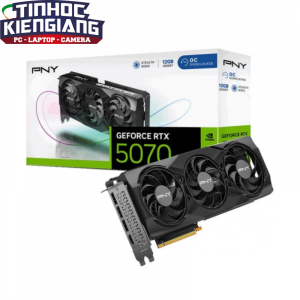Card màn hình - VGA PNY GeForce RTX 5070 Overclocked Triple Fan GPU