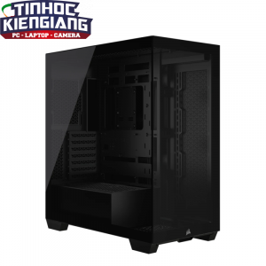 Vỏ máy tính Corsair 3500X Tempered Glass Mid-Tower Black (CC-9011276-WW)