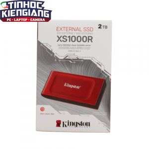 Ổ cứng di động SSD Kingston XS1000R 2TB (USB 3.2 Gen 2 / 1,050MB/s read, 1,000MB/s write )_ SXS1000R/2000G
