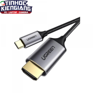 Dây chuyển đổi có chipset USB Type-C sang HDMI dài 1.5M Ugreen (50570)