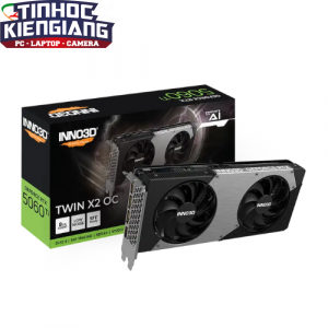 Card màn hình - VGA INNO3D RTX 5060 Ti Twin X2 OC 8GB GDDR7