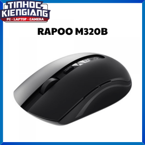 Chuột không dây Rapoo M320B Silent Xám Đen